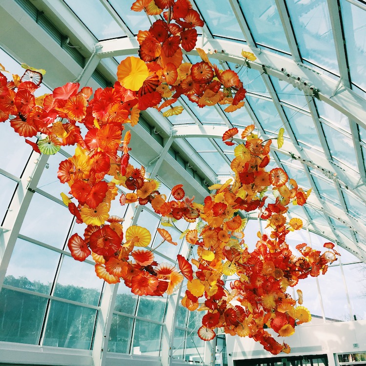 chihuly museum, seattle, blown glass, art, what to pack for a weekend away