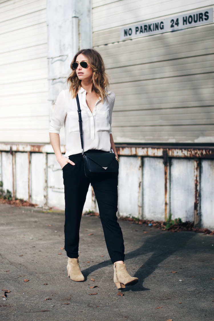 casual chic women's outfit