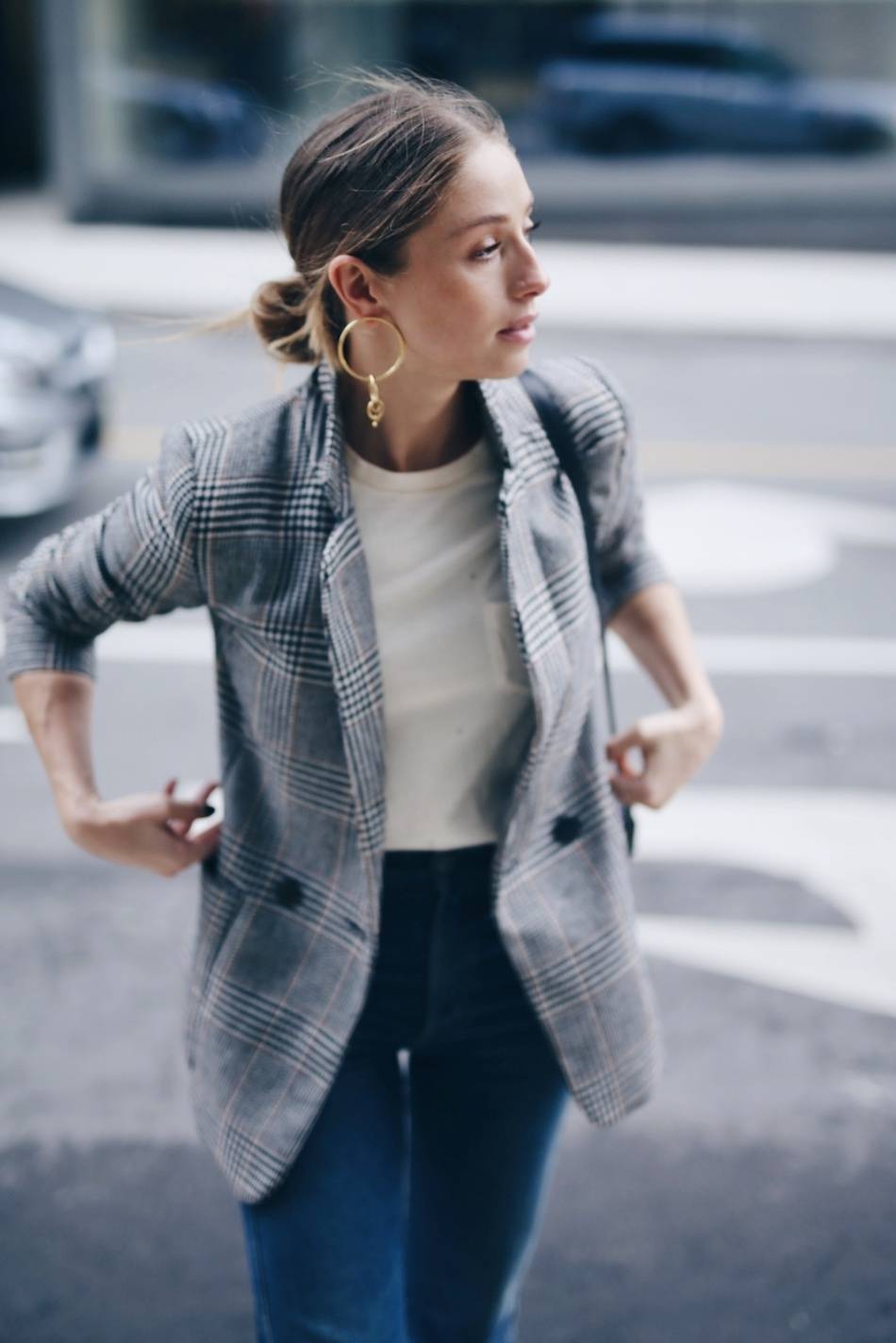 blazer dinner outfit